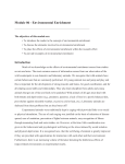 Module 06 - Environmental Enrichment The objectives of this