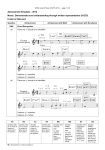 NCEA Level 2 Music (91275) 2012 Assessment Schedule