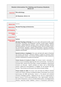 Microbiology 13/14