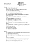 Exam 2 Material - Iowa State University