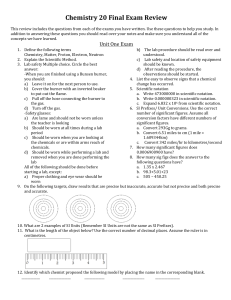 Chem Review