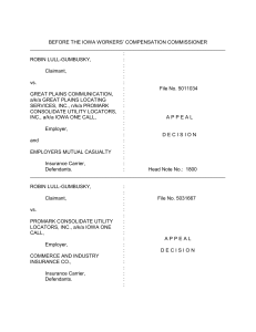 LULL-GUMBUSKY V. GREAT PLAINS COMMUNICATION ET AL