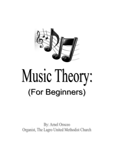 Music Theory 101 (Basic)