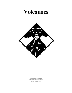 Volcano Report