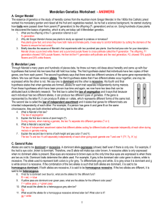 Respiration Worksheet