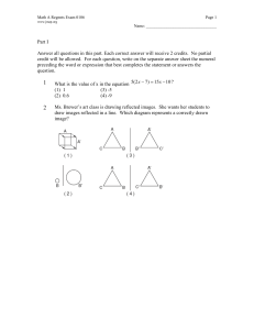 January 2006 Math A Regents Exam