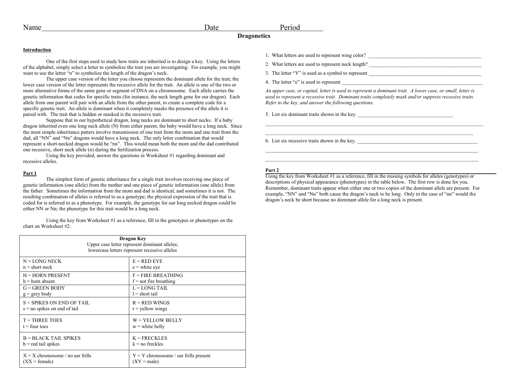list of recessive and dominant traits list of recessive and dominant traits