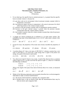 GRE-thermo