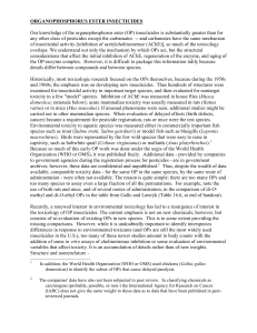 Organophosphates