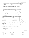 Unit 5 Review - Mrs. Davis` Math Classes