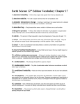 Chapter 17 Vocabulary List