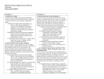 Chemistry Curriculum by Trimester