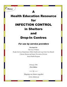 table of contents - Ottawa Inner City Health