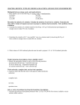 chapter 4 review: types of chemical reactions and