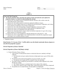 Chapter 11 Notes - Mr. Julien`s Homepage