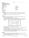 NYS Diffusion through a Membrane Review Worksheet
