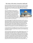 The Dome of the Rock: Jerulsalem`s Hallmark