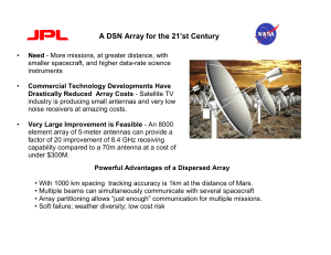 Comparison of Existing Large Antennas and Future Arrays