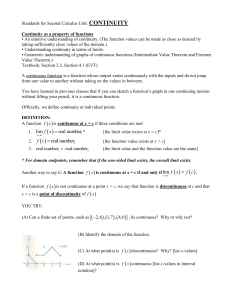 Asymptotic and unbounded behavior