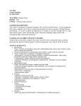 Vet Med Course Syllabus SY 2012-2013 TEACHER: Brandy Elrod