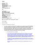 Response to the FDA 2010-07