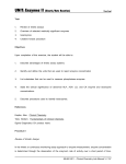 Kinetic Rate Reaction