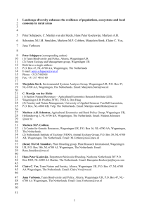 Proposed structure of synthese paper