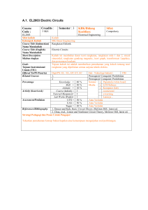 EL2003 - Electric Circuits#