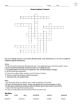 Biome Crossword