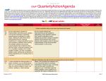 to open the MS Word version of the Quarterly Action Agenda