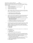 Final Exam with answers from Spring 2006