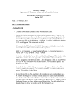 Laboratory worksheet - Department of Computer Science and
