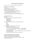 Study guide for Atmosphere, Weather, and Climate Test (Chap 24)