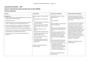 Level 2 Science (90764) 2011 Assessment Schedule