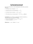 The major formulas for present value (these will reappear