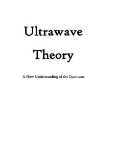 the book - Ultrawave Theory