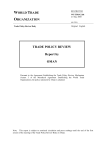 Government report - World Trade Organization