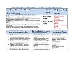 Nash-Rocky Mount Public Schools 7th Grade Curriculum Map 2015