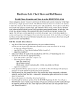 lab proceedures (word format) - Rose