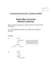 Assessment Material for OCN: Calculations, BZR870