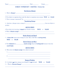 Worksheet for Section 1 of powerpoint