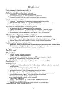 Applying the OSI model