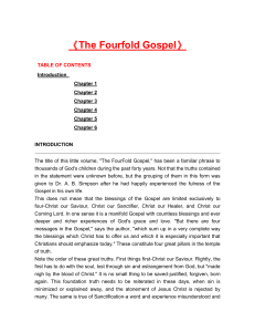 800105ã€ŠThe Fourfold Gospelã€‹(A. B. Simpson)