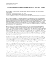 Supramolecular organization of model liquid crystalline