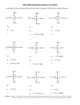 free body diagrams: resultant force