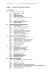 CCNP 2 Version 5 Module 6 - Cisco IOS Threat Defence Features