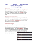 Topic 3: The Spectroscope - Danielle`s science9 weebly