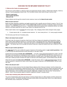 How to conduct monetary policy