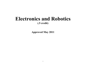 Electronics and Robotics