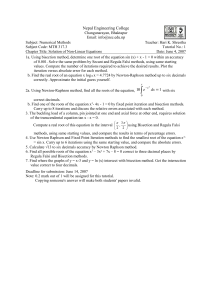 Tutorial 1 - Nepal Engineering College